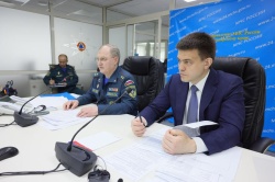  Совещание по пожарной безопасности провел врио губернатора Красноярского края Михаил Котюков