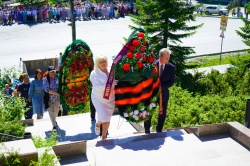 Сегодня в городском посёлке Северо-Енисейский прошёл митинг, посвященный Дню памяти и скорби 
